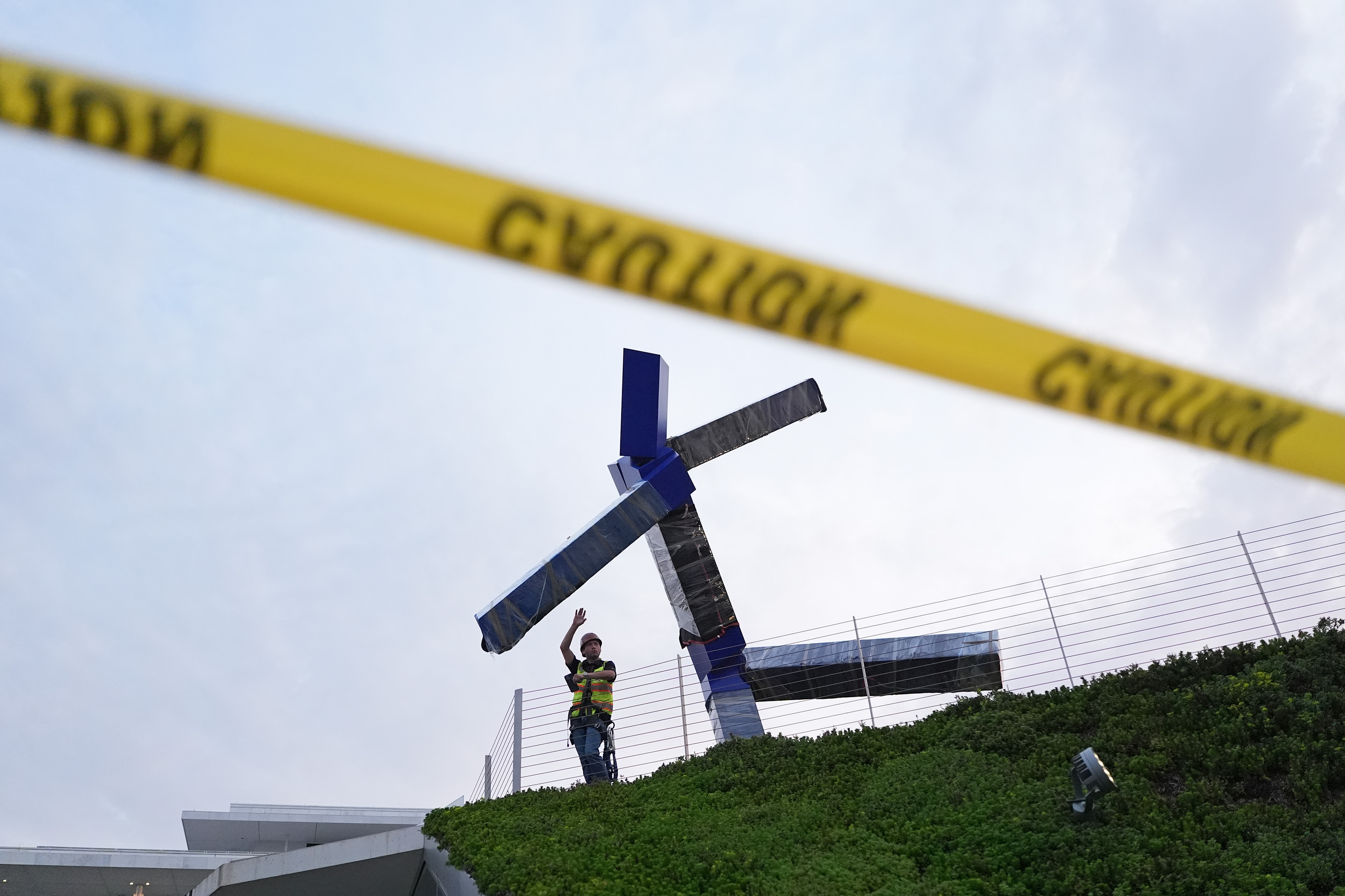 Ousted Kennedy Center chairperson buys dismantled ‘Blue’ sculpture