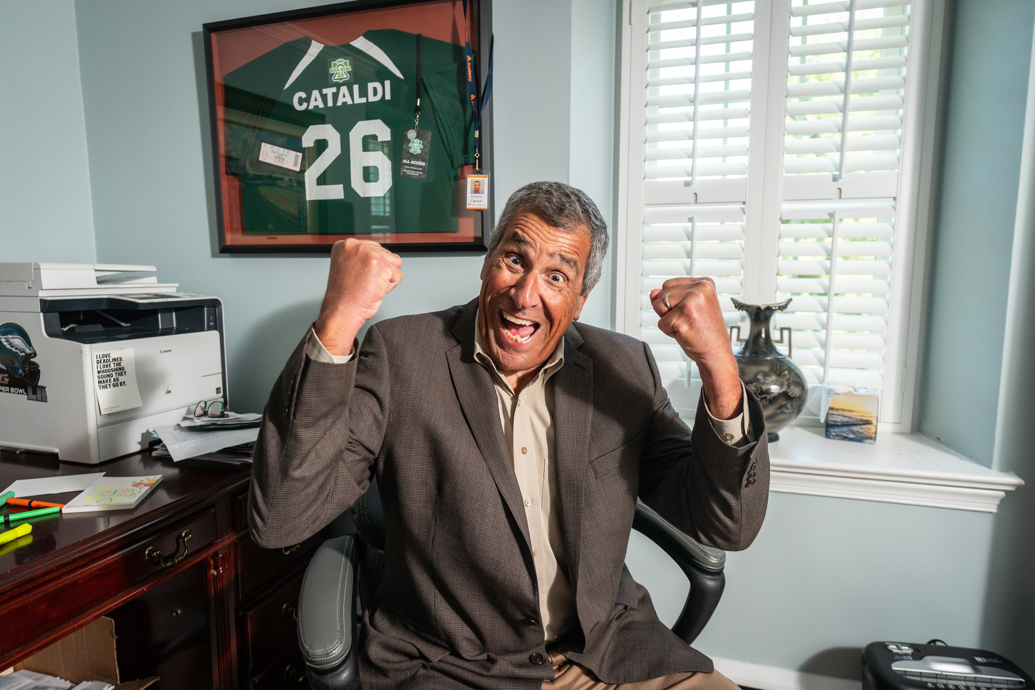 Angelo Cataldi is back talking about the Eagles, mostly because of his former WIP producer