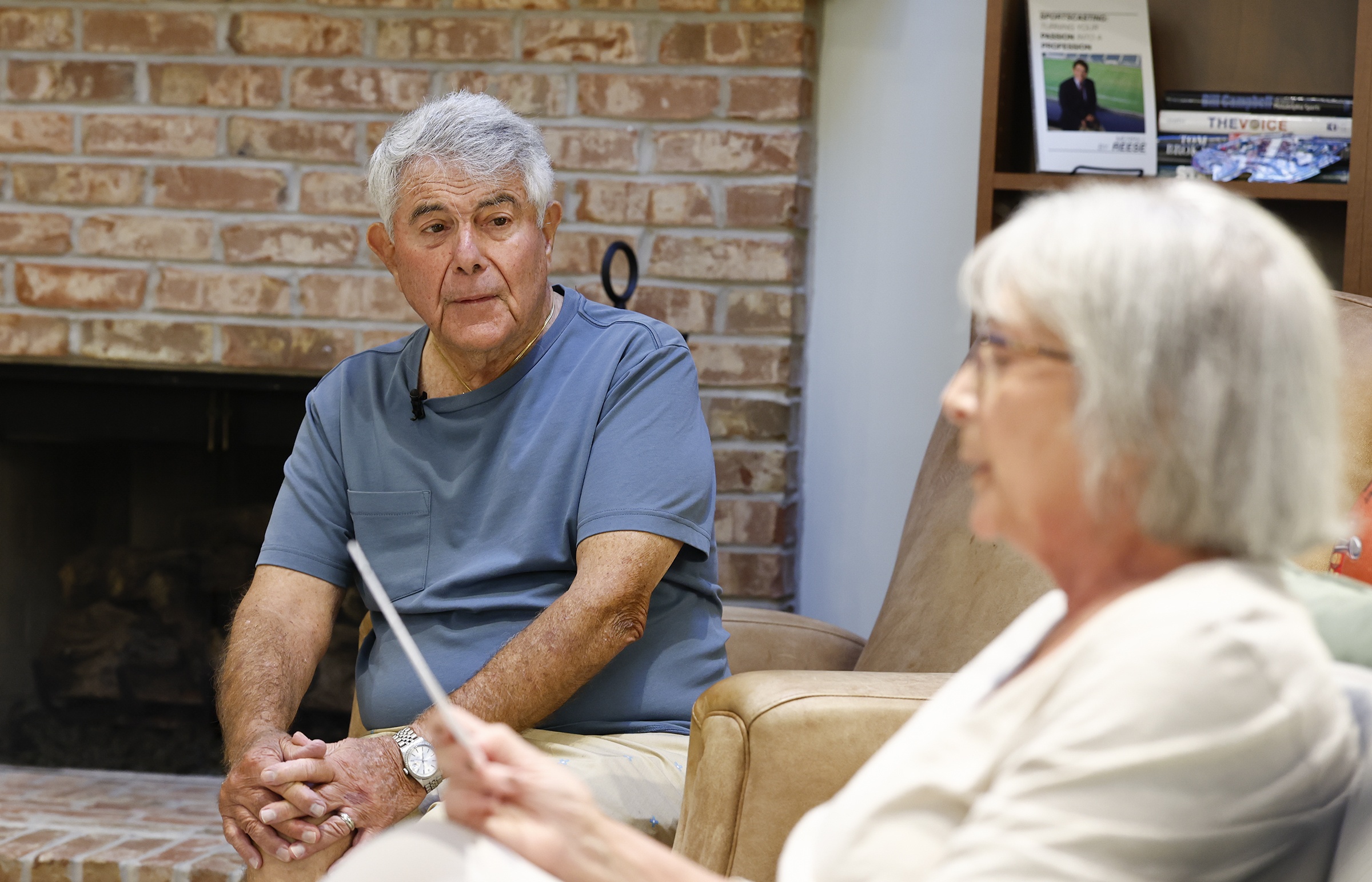 Merrill Reese wants to broadcast Eagles games ‘forever.’ His wife helps him stay sharp after 50 years.