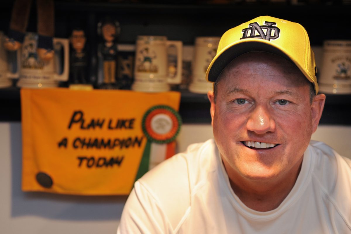 Philly’s Notre Dame Harvey is making his 50th trip to South Bend and bringing Grays Ferry with him