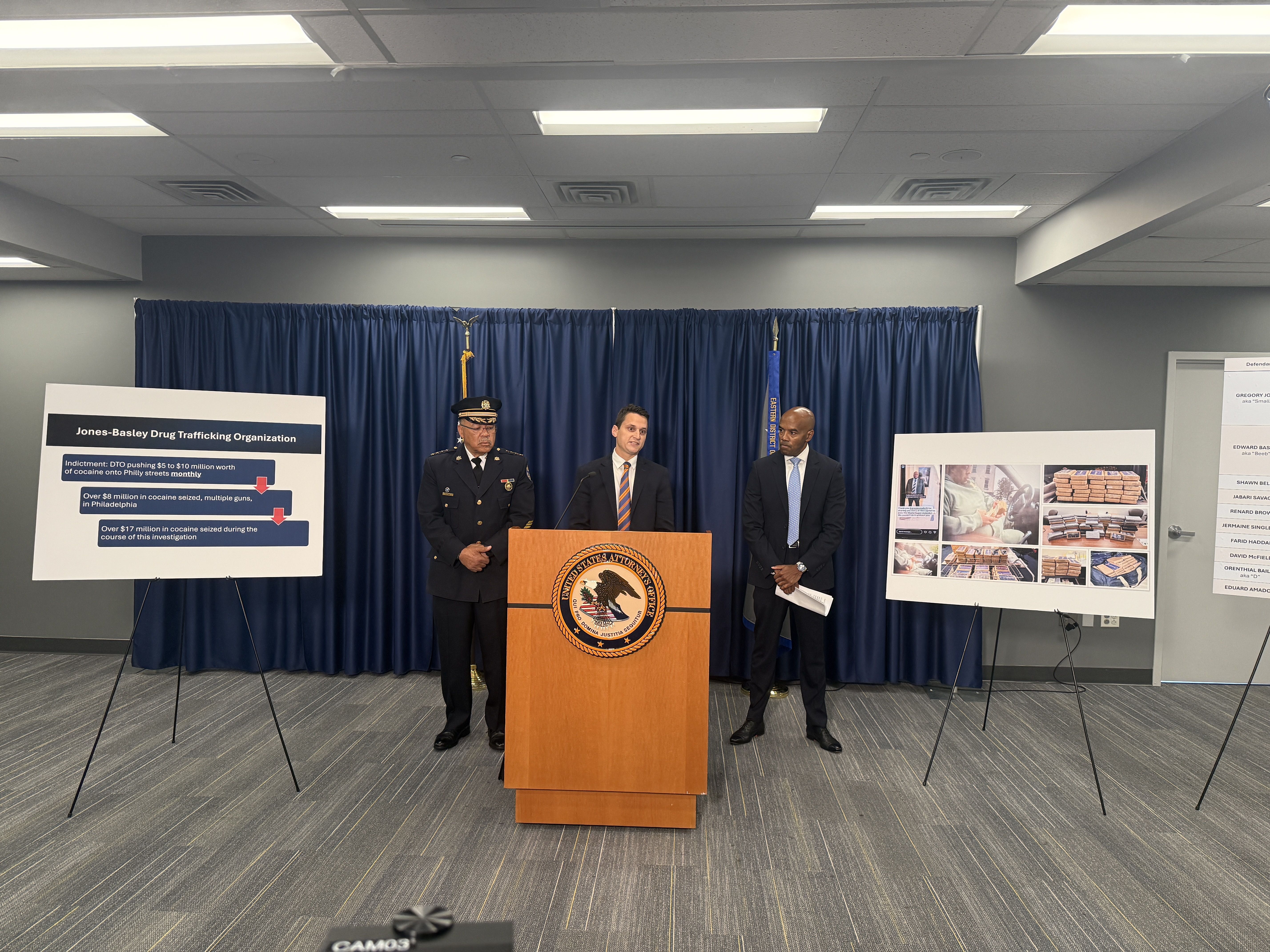 10 alleged drug traffickers arrested following joint investigation by FBI, U.S. Attorney’s Office, and Philly police