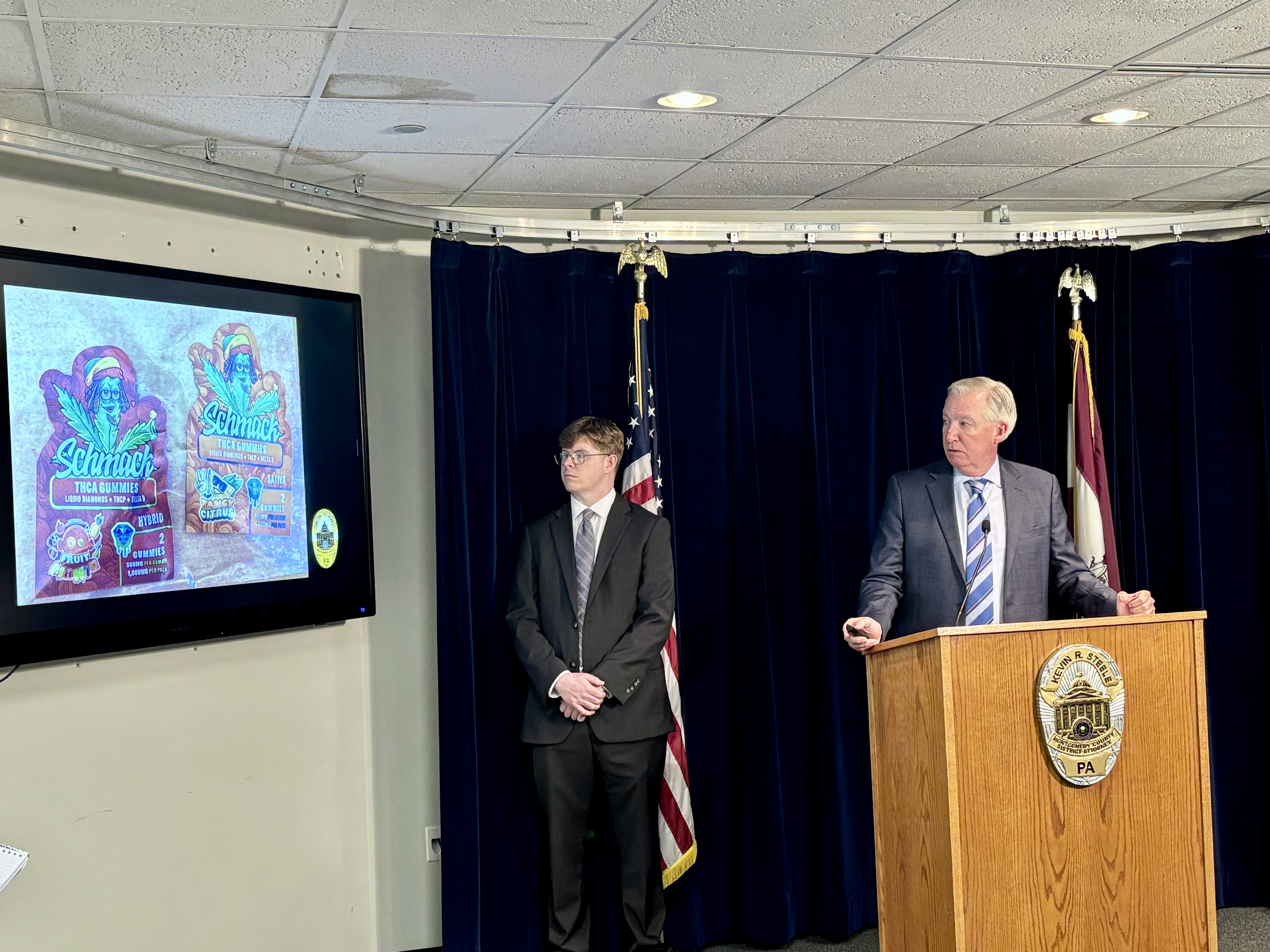 Nearly 50 Montgomery County businesses face drug charges for selling illegal THC products, DA says