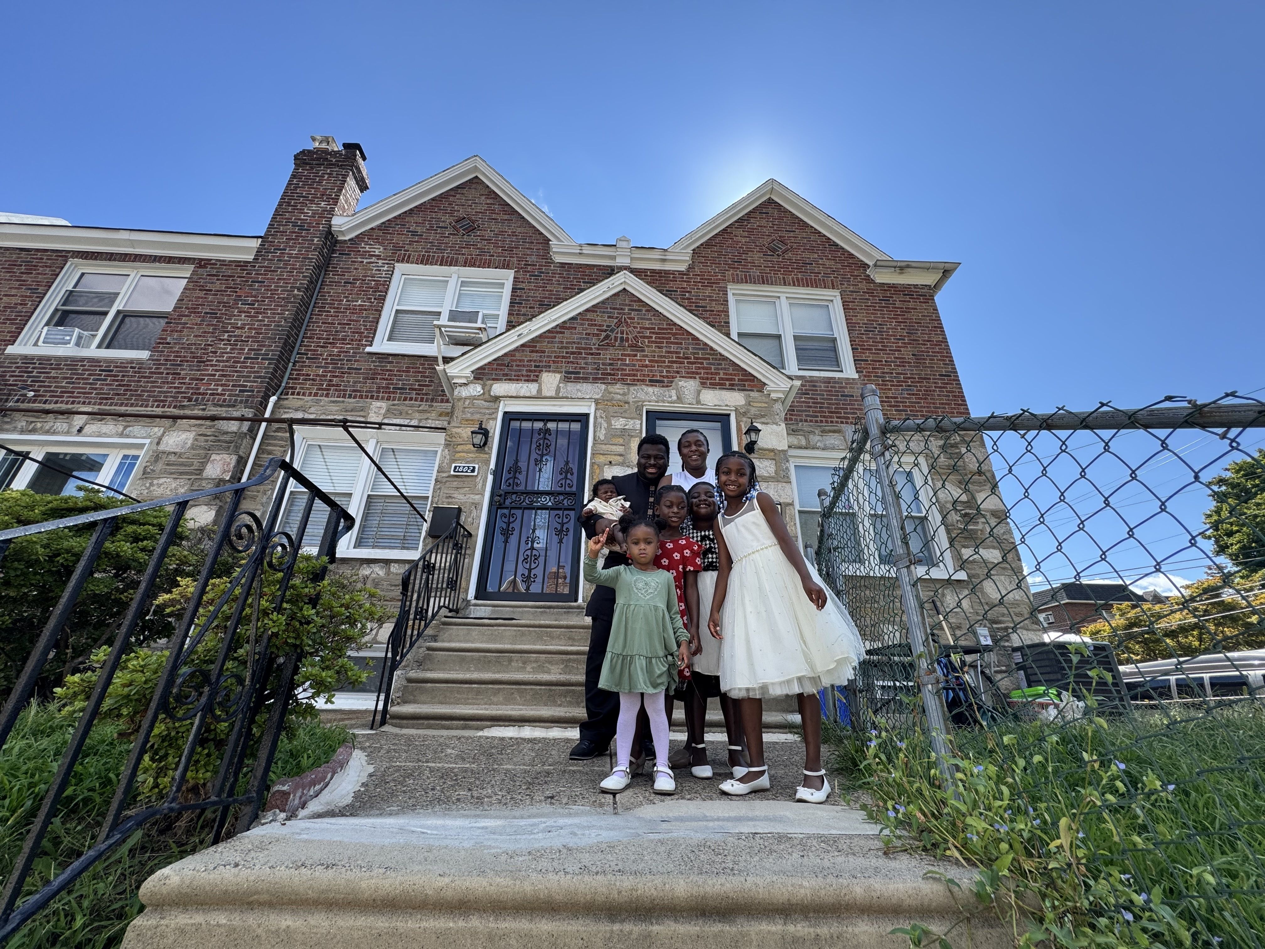 A Philly family bought their first home thanks to reparations from Quakers in Germantown