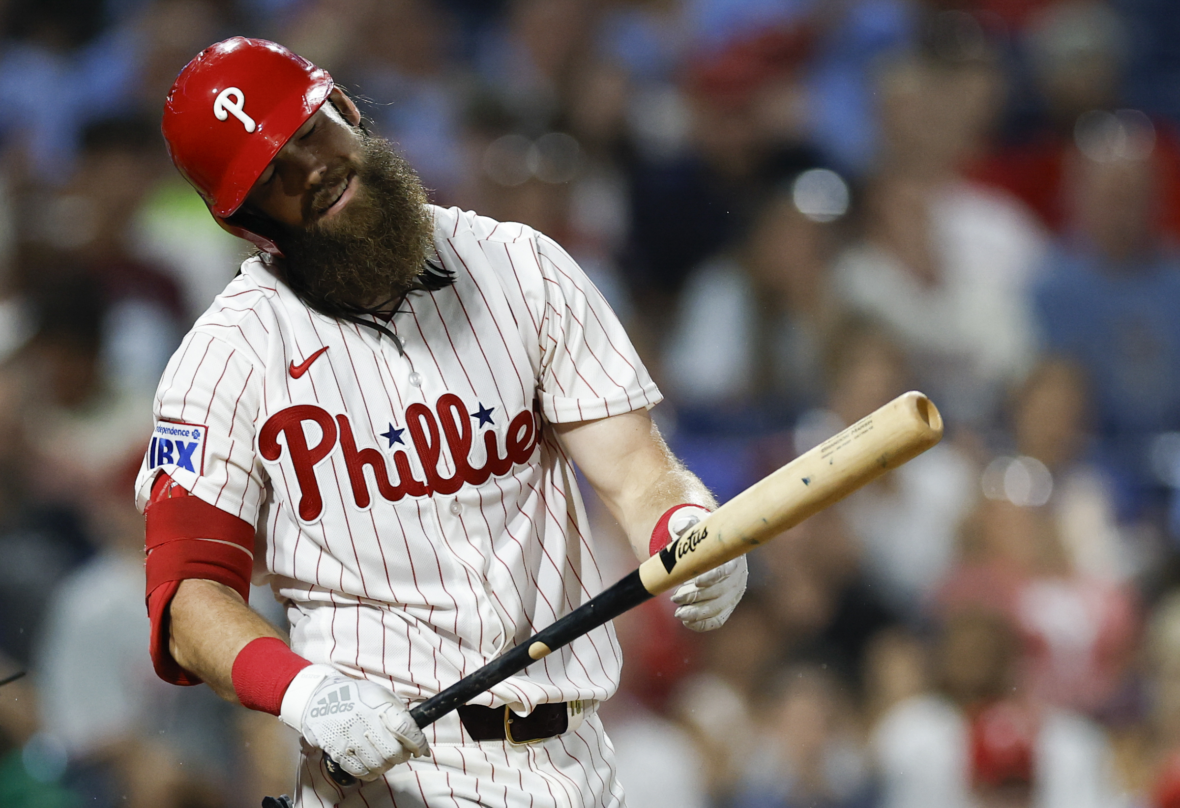 Brandon Marsh has struggled to make adjustments, and it’s broken his breakout season