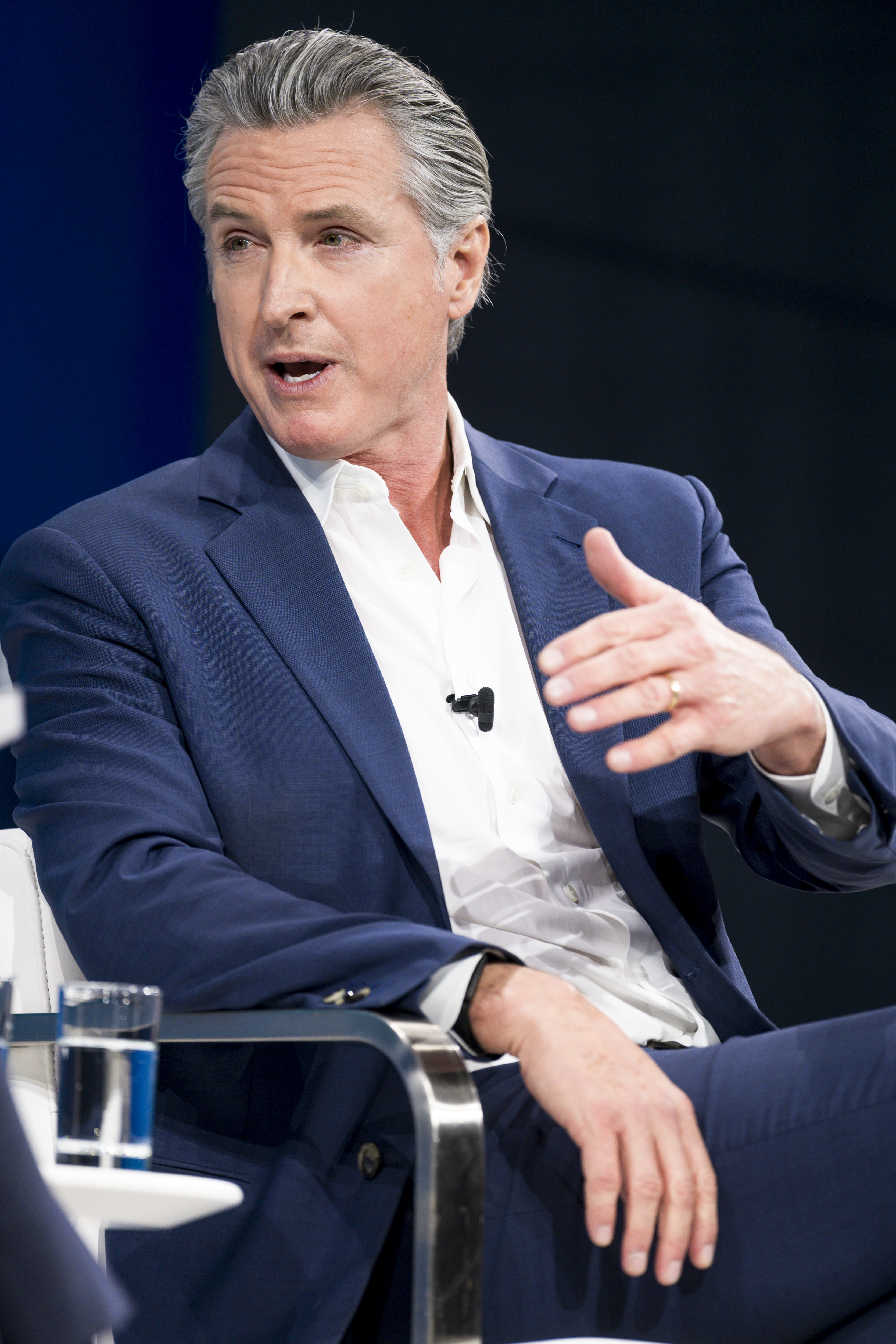 Gavin Newsom says he won’t run in 2028 if Kamala Harris does