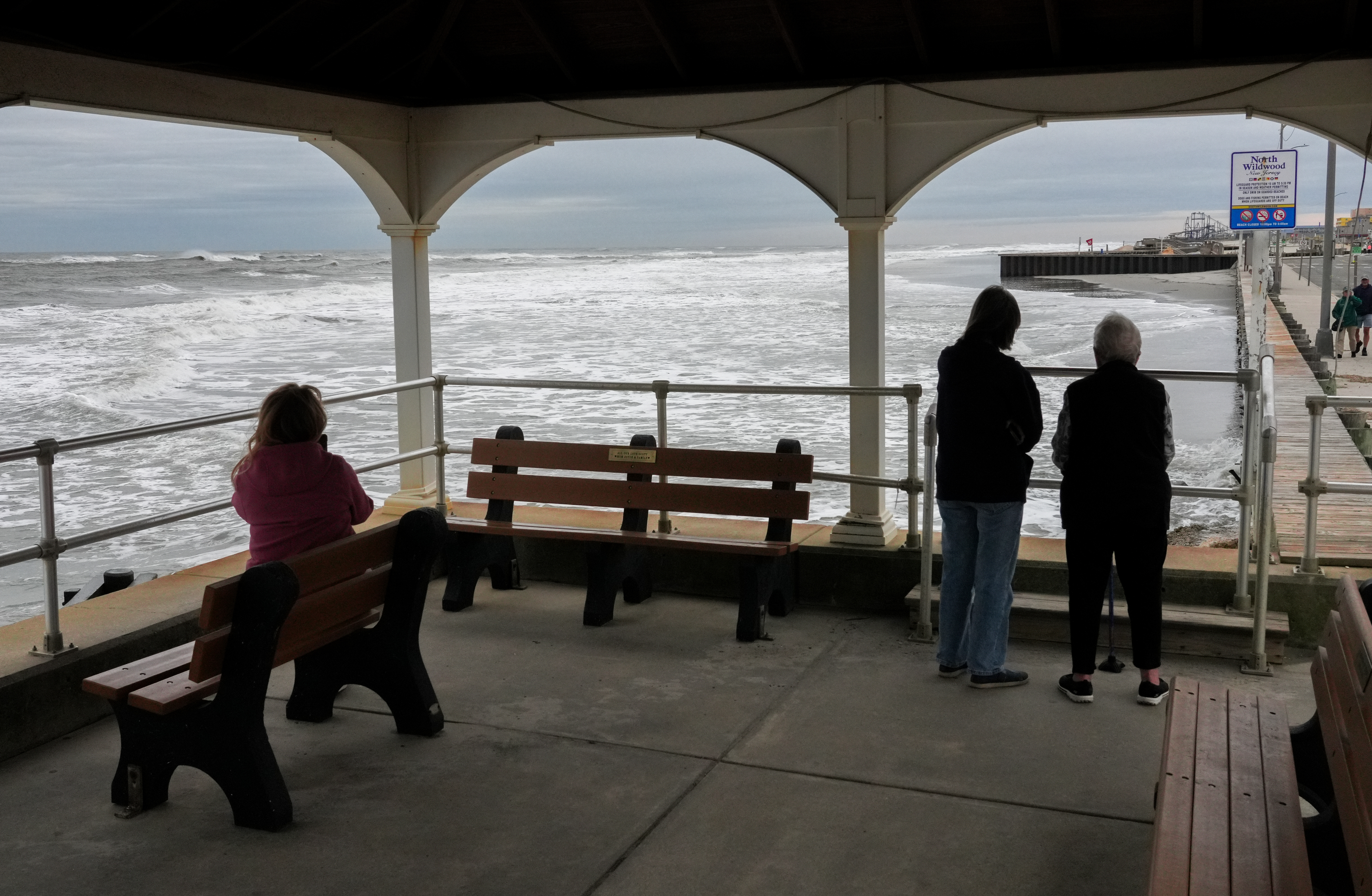 A rare September nor’easter is battering the Jersey Shore and Philly region Saturday