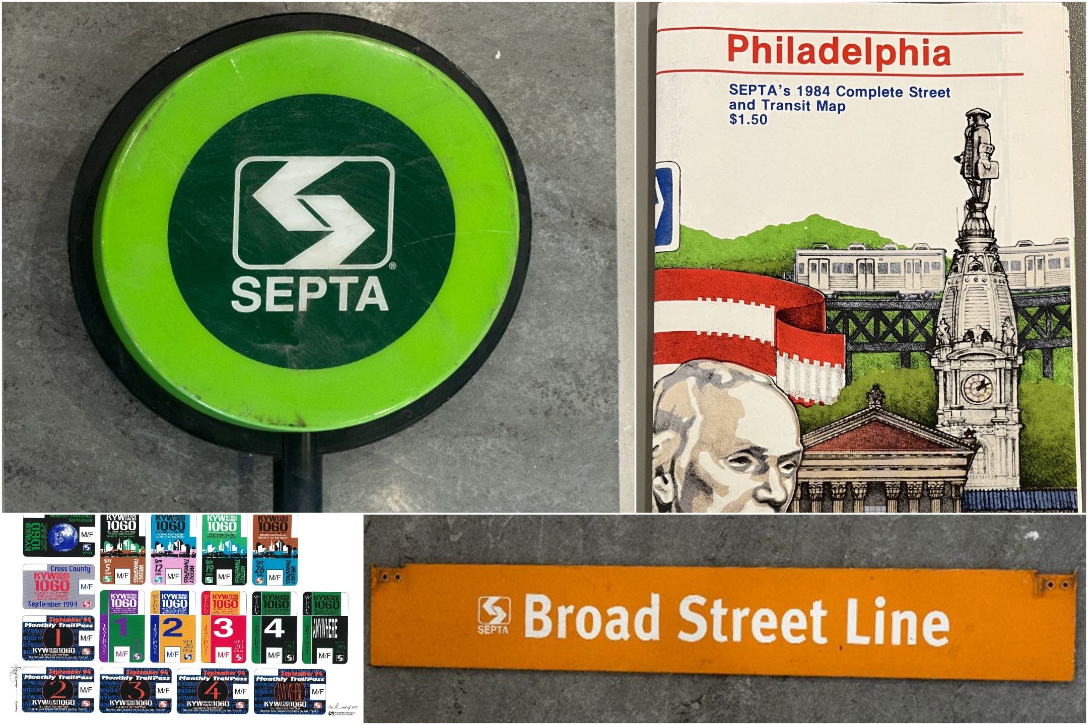 Fans are paying $350 for signs at SEPTA’s vintage sale (yes, Broad Street already sold out)