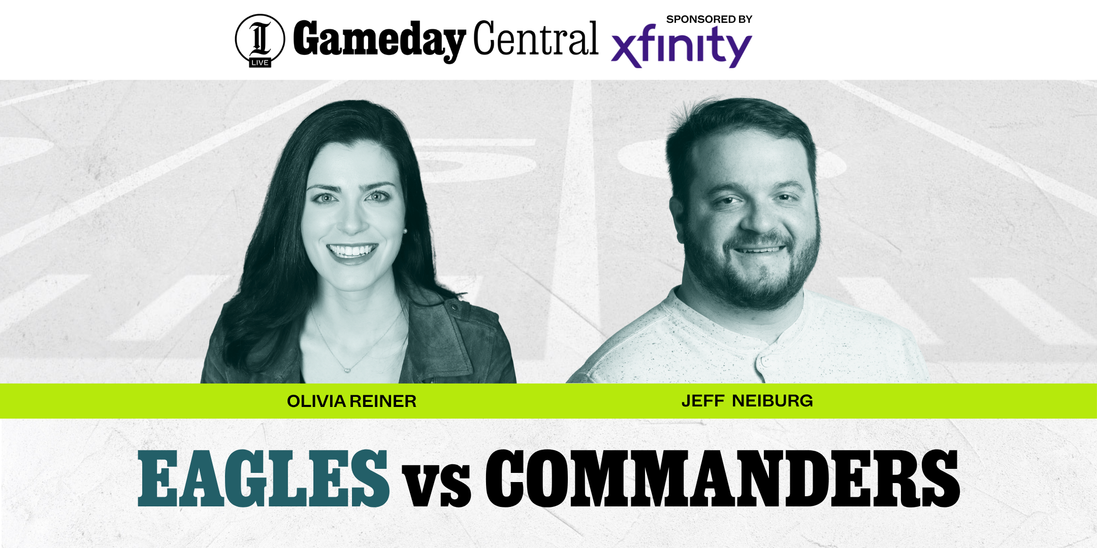 Gameday Central: Eagles vs. Commanders preview | Sponsored by xfinity