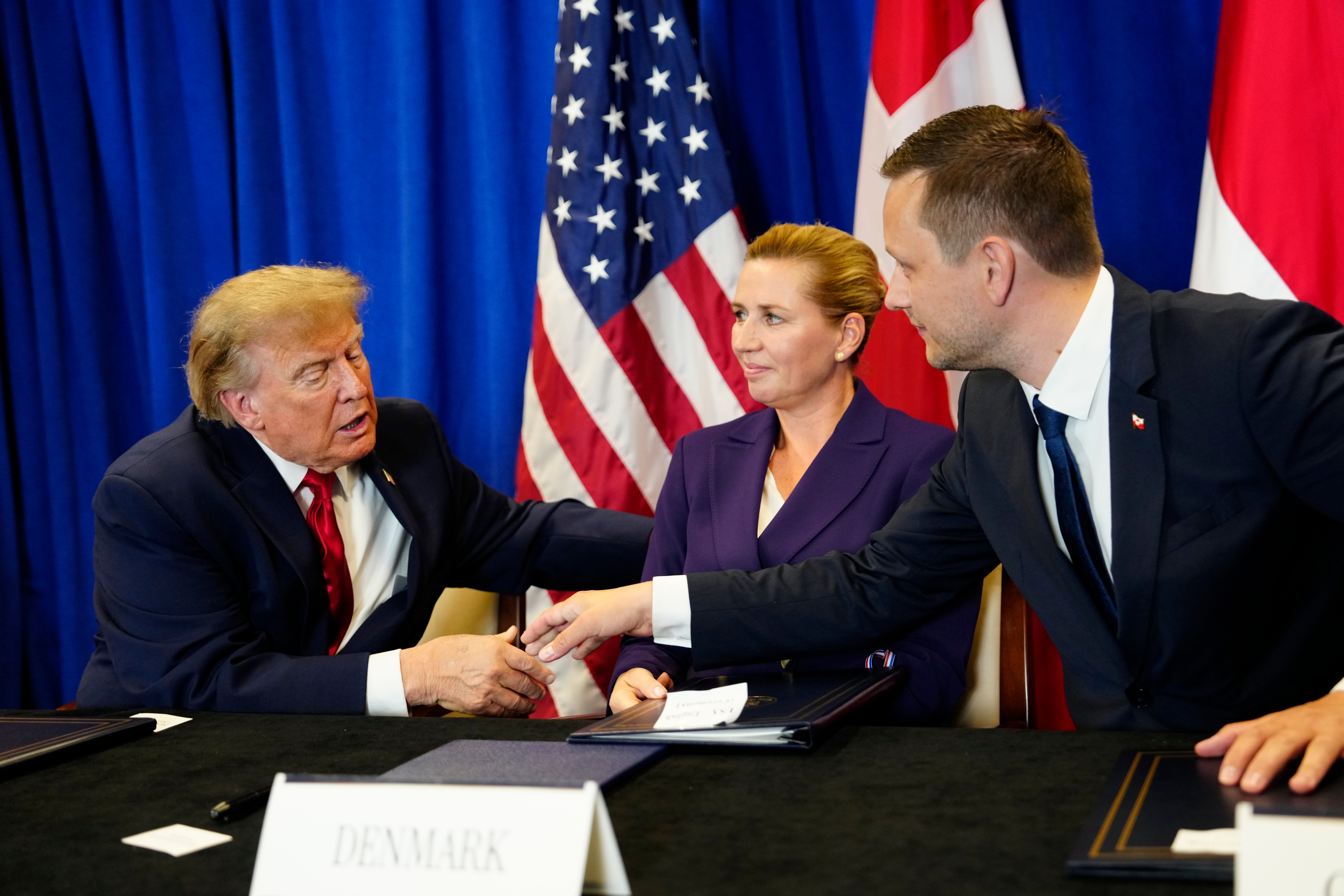 Trump signs agreement between U.S., Denmark, and Greenland to bolster Arctic security