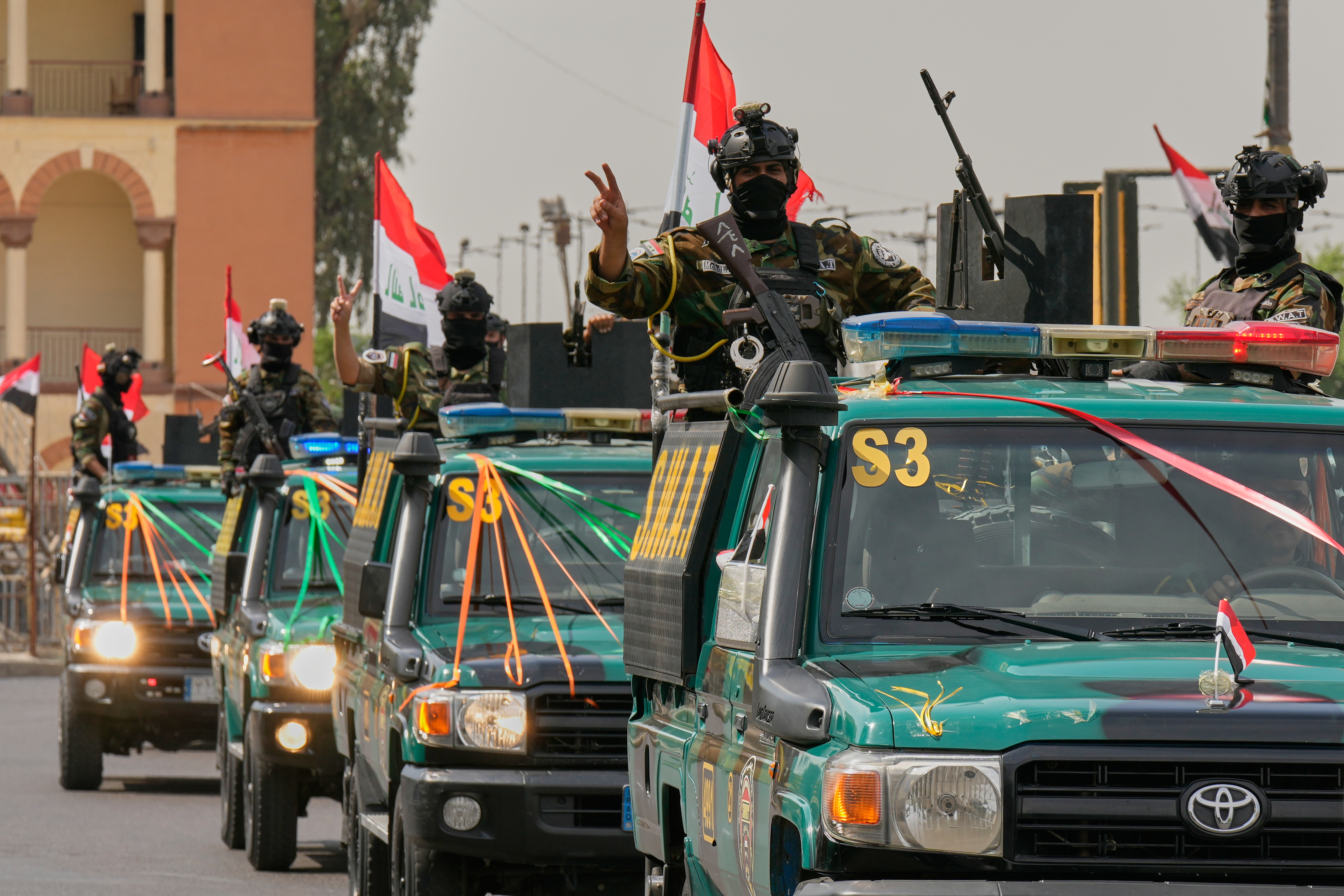 The U.S. military says its withdrawal of troops from Iraq is complete