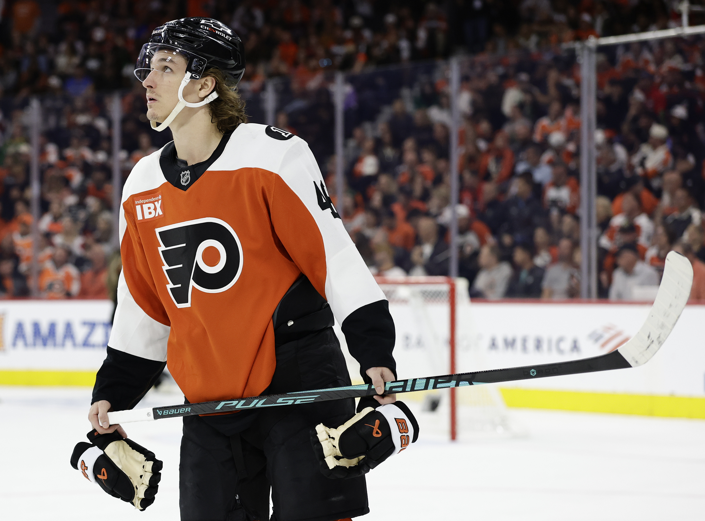 Trevor Zegras becomes first victim of NHL’s emphasis on jersey tuck rule vs. Bruins