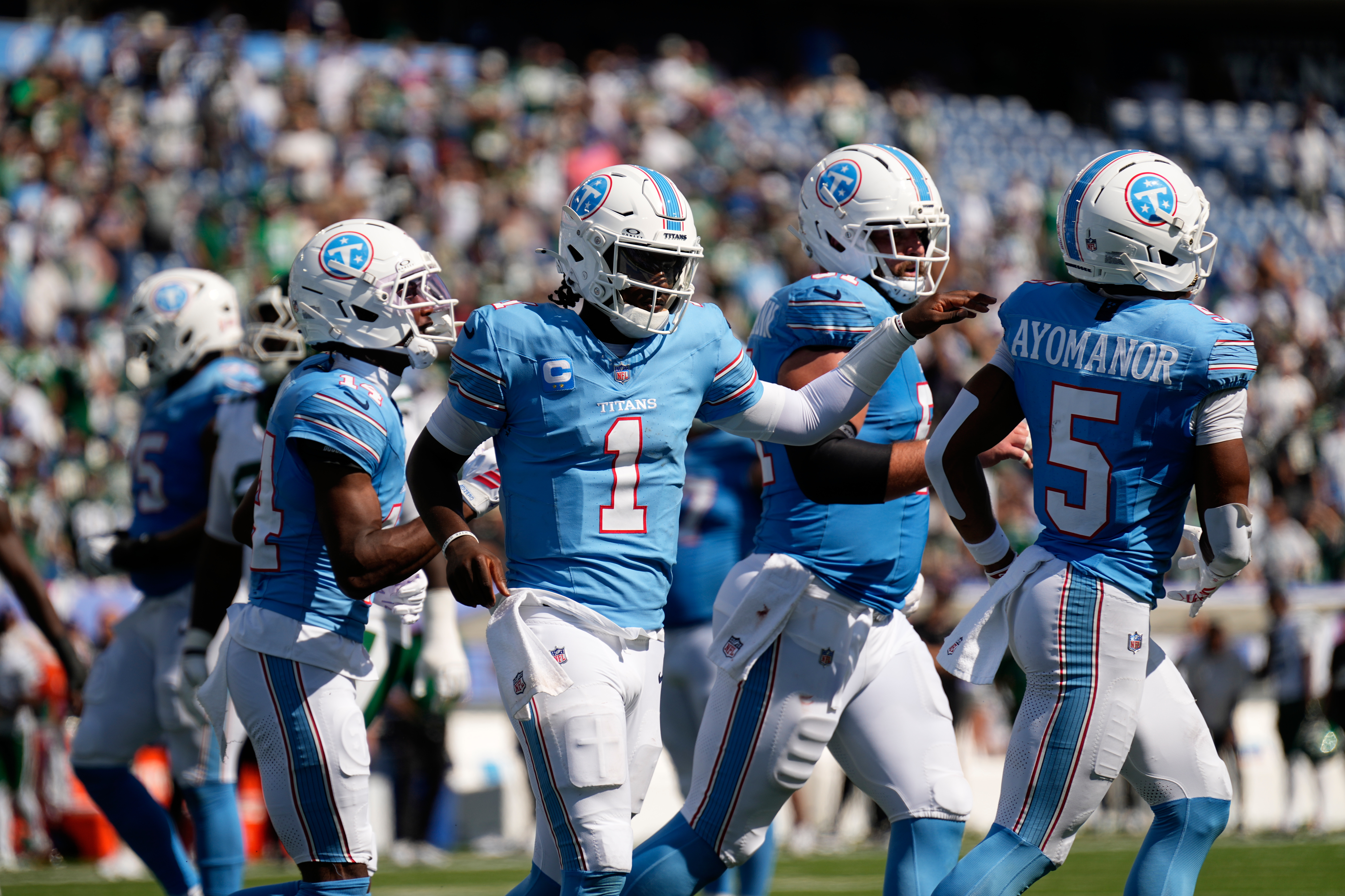 Does anyone think the Eagles will be upset by the Titans? Maybe not.