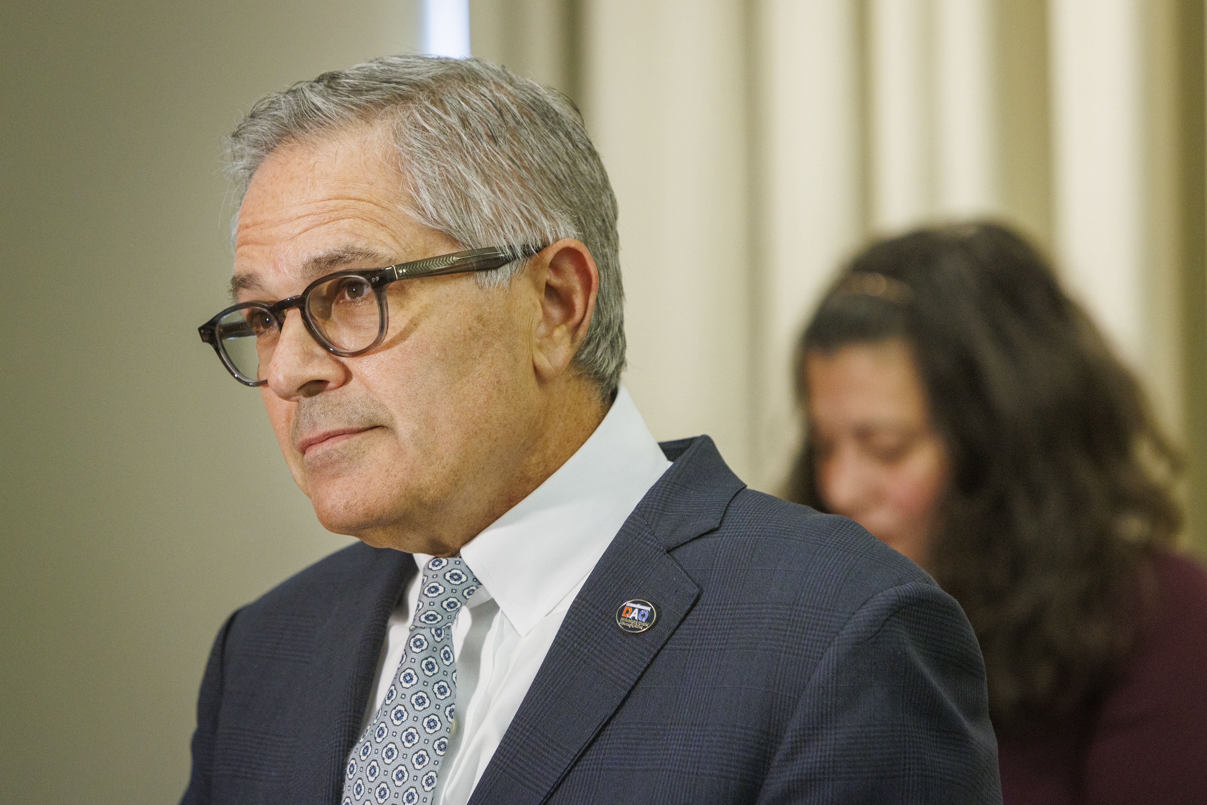 State prosecutors say DA Larry Krasner’s office should be kicked off a contentious federal court case. Krasner disagrees.