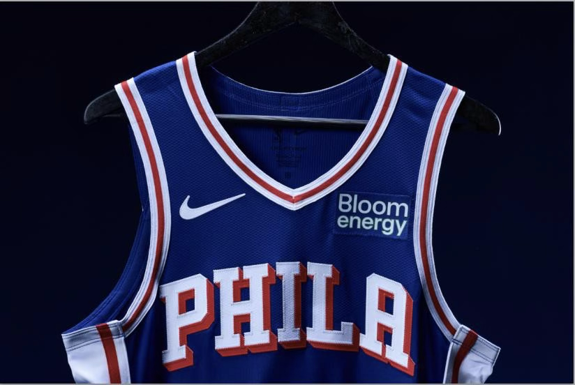 Sixers name Bloom Energy as new jersey patch sponsor
