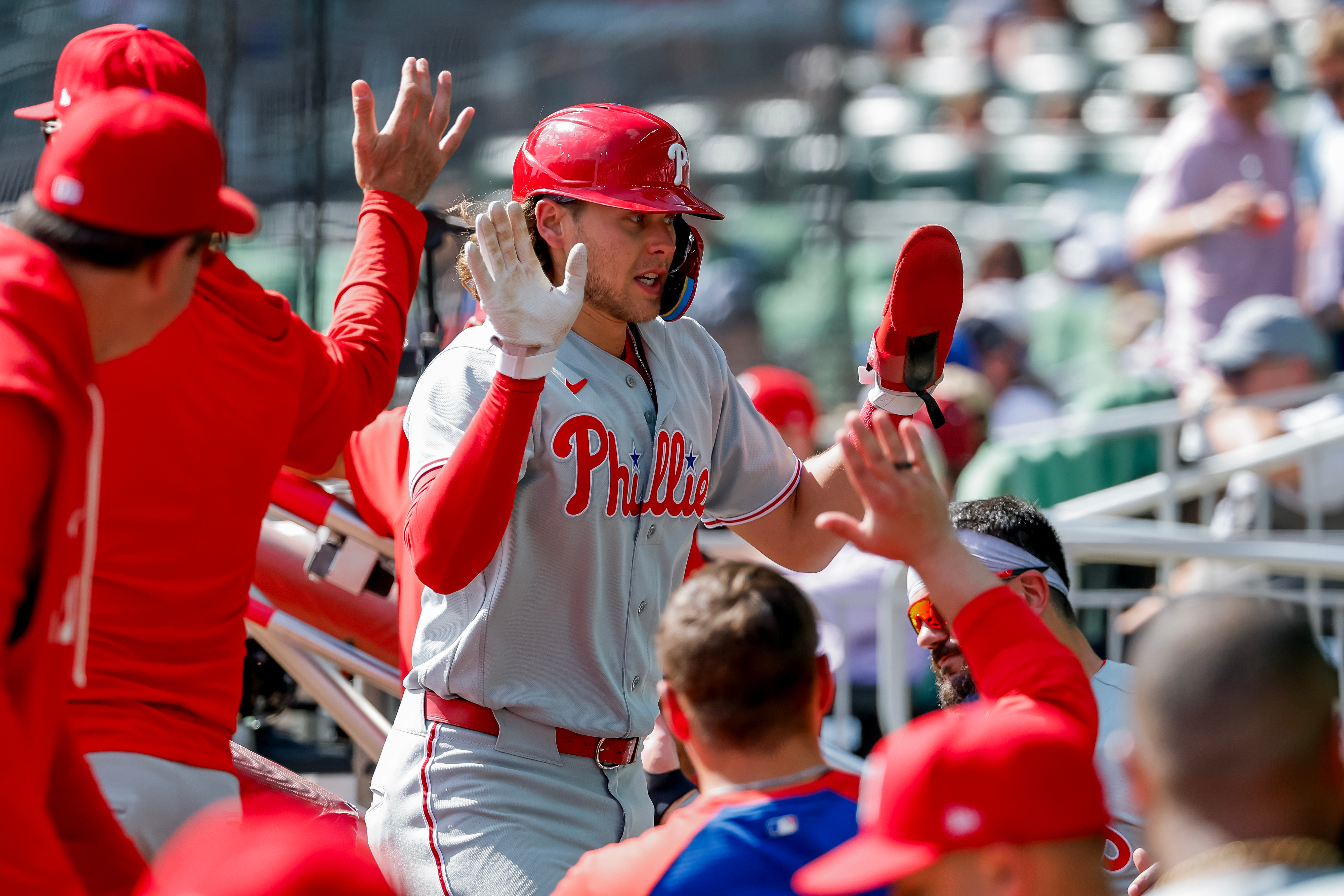 Alec Bohm leads a late offensive surge to power Phillies past the Braves: ‘Kept piling on the hits’