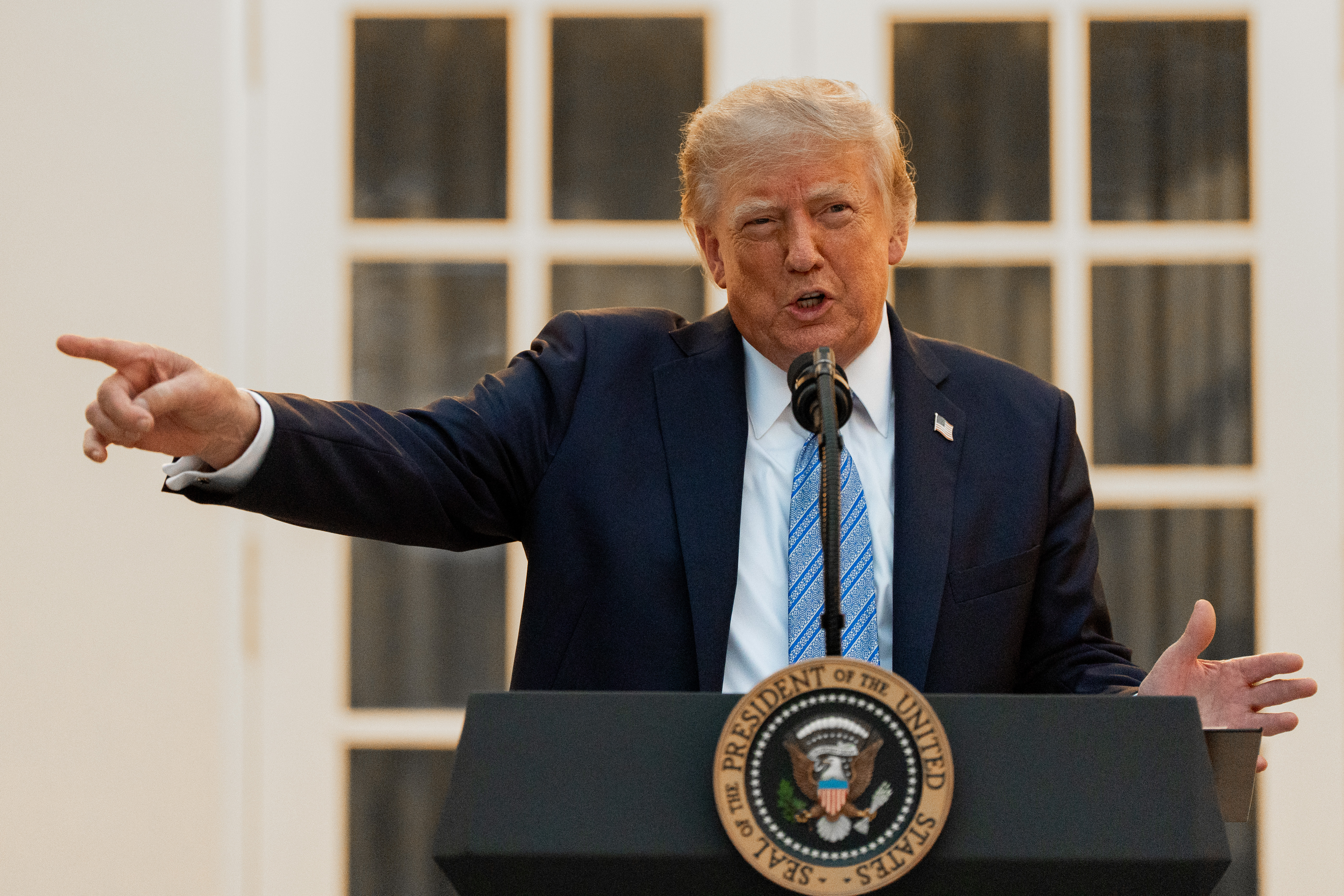 Trump says he is banning CNN, MS NOW, and Politico from the White House