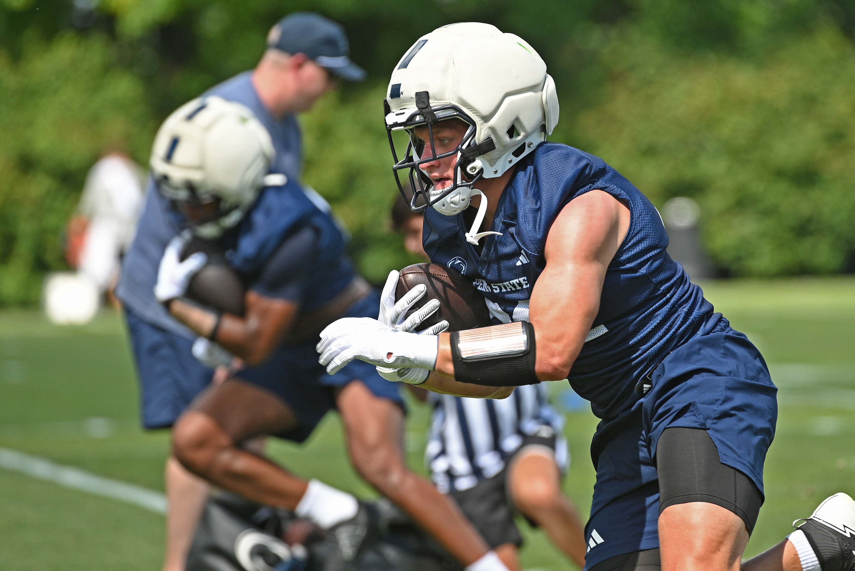 Taylor Mouser wants more from Penn State’s run game: ‘There’s a lot of growth to be had’
