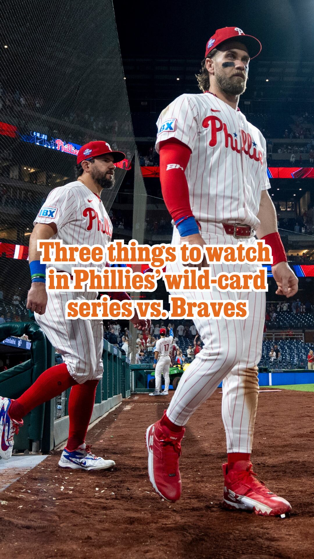Three things to watch in Phillies' wild-card series vs. Braves
