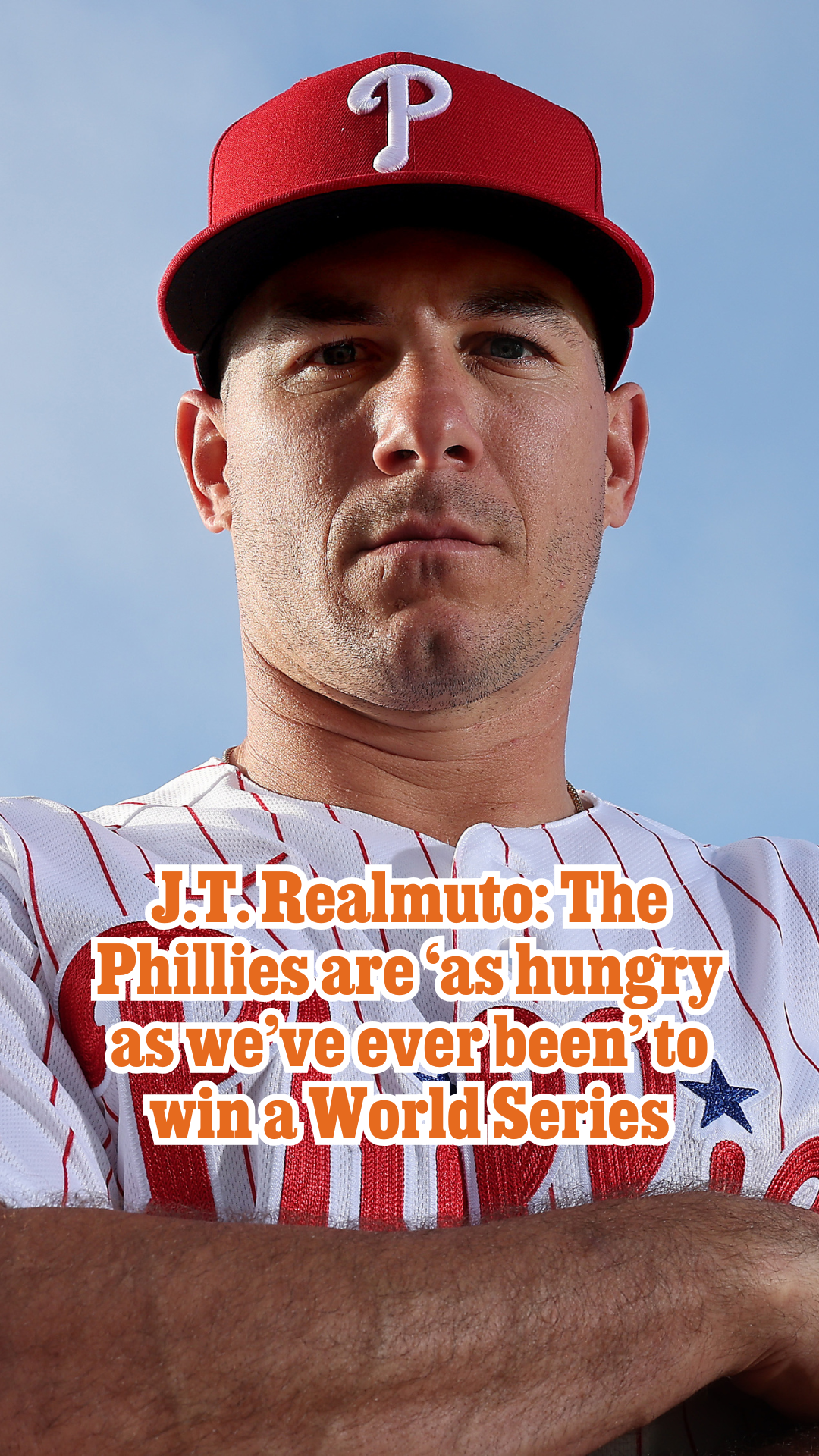 J.T. Realmuto: The Phillies are 'as hungry as we've ever been' to win a World Series