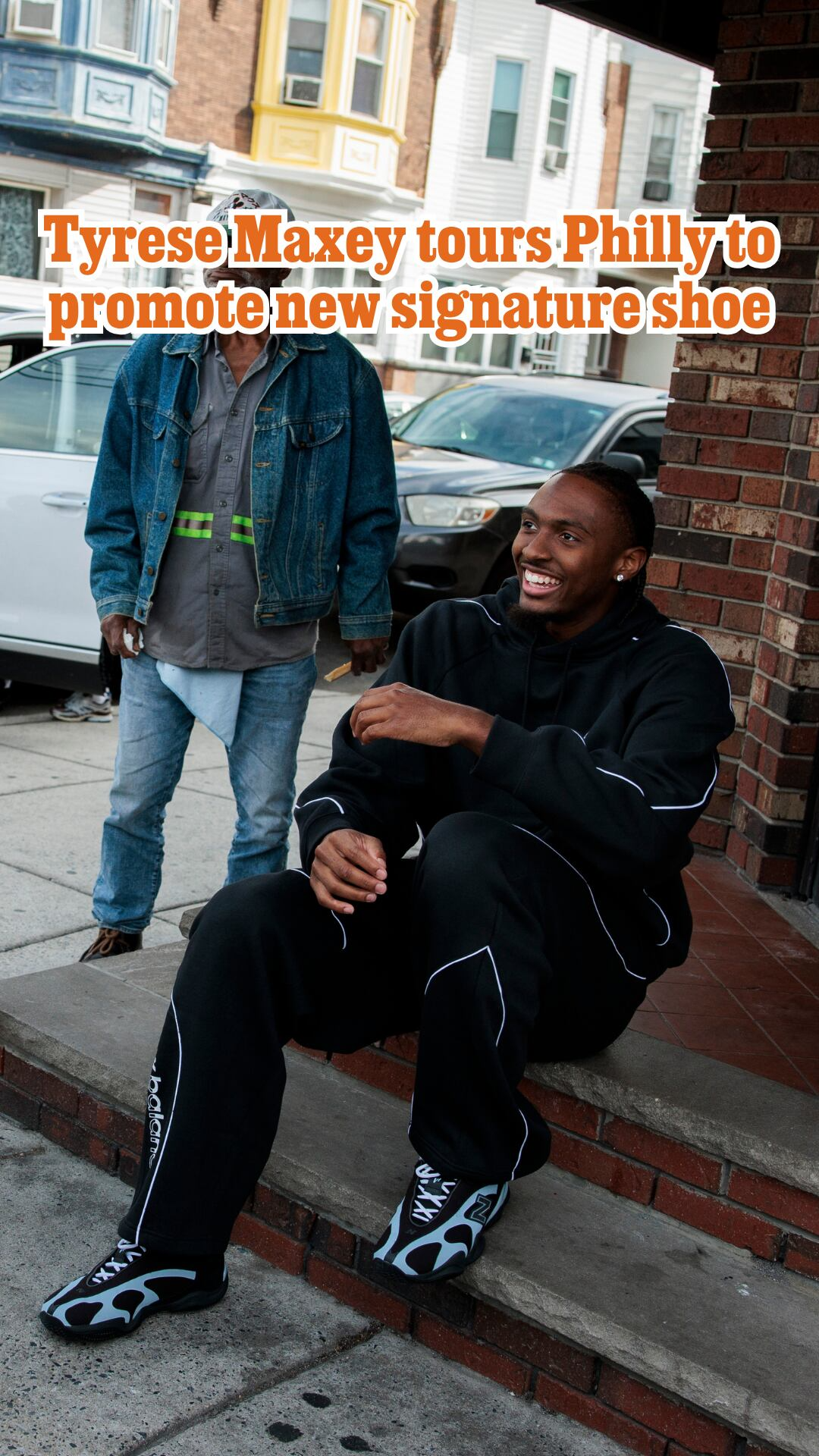 Tyrese Maxey takes a tour of his old Philly stomping grounds to promote new signature shoe
