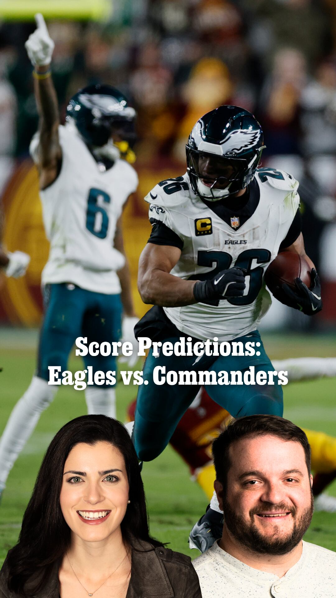 Predictions for the Eagles' season opener versus the Commanders