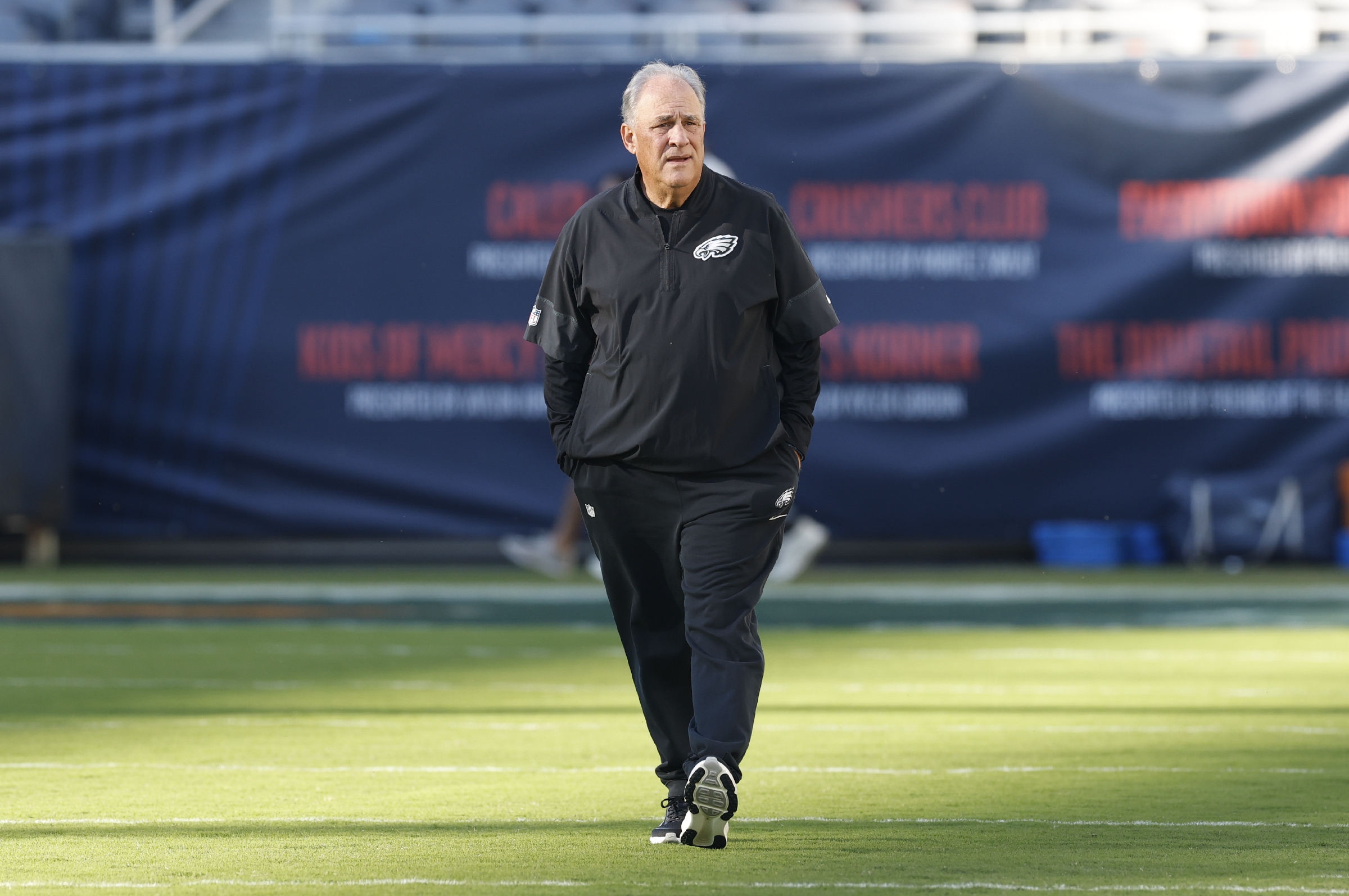 Vic Fangio took the blame for Eagles defensive performance and said the safety rotation will continue
