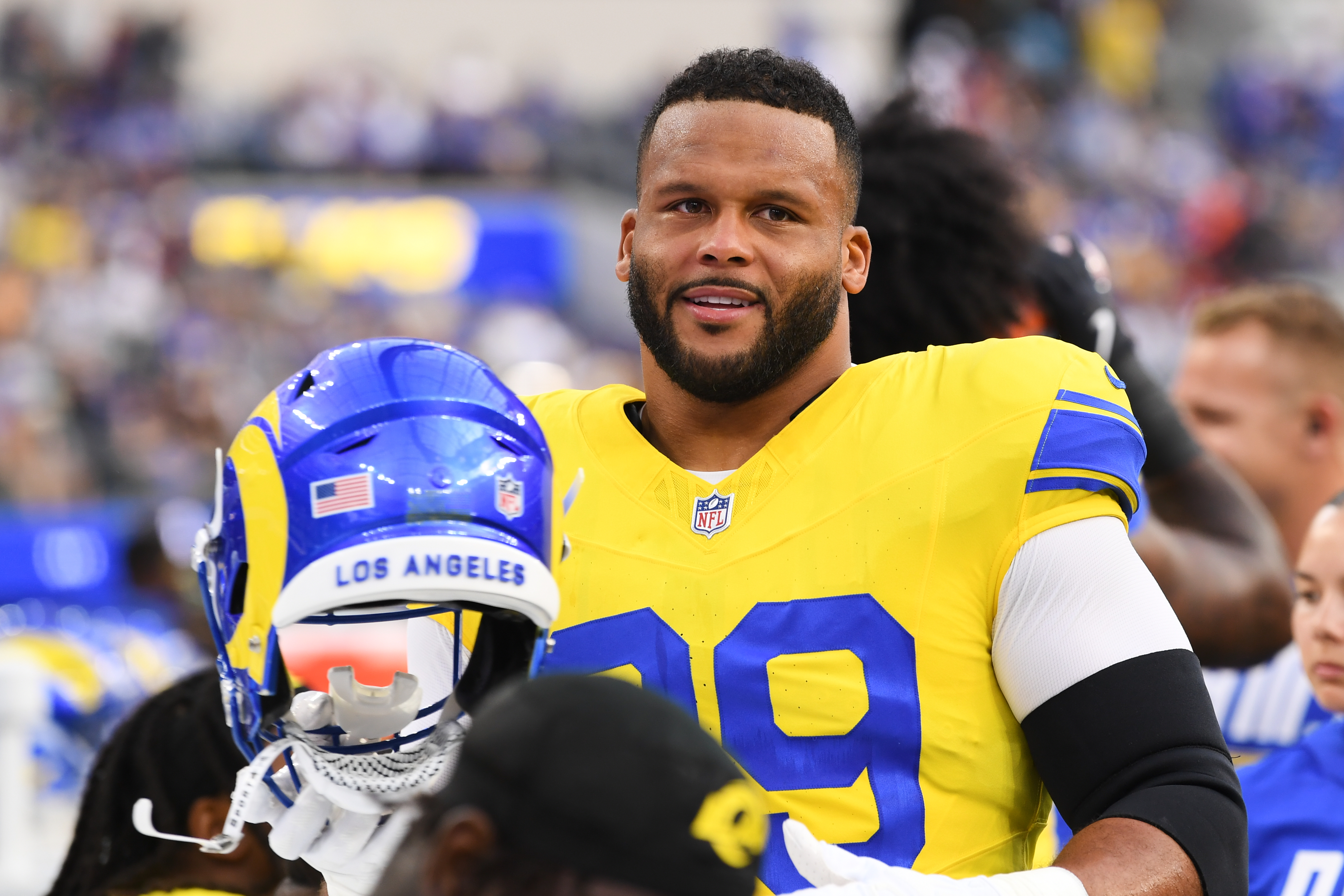 Why Rams defensive tackle Aaron Donald has the Eagles’ respect, even after hiatus: ‘He’s still Michael Jordan’