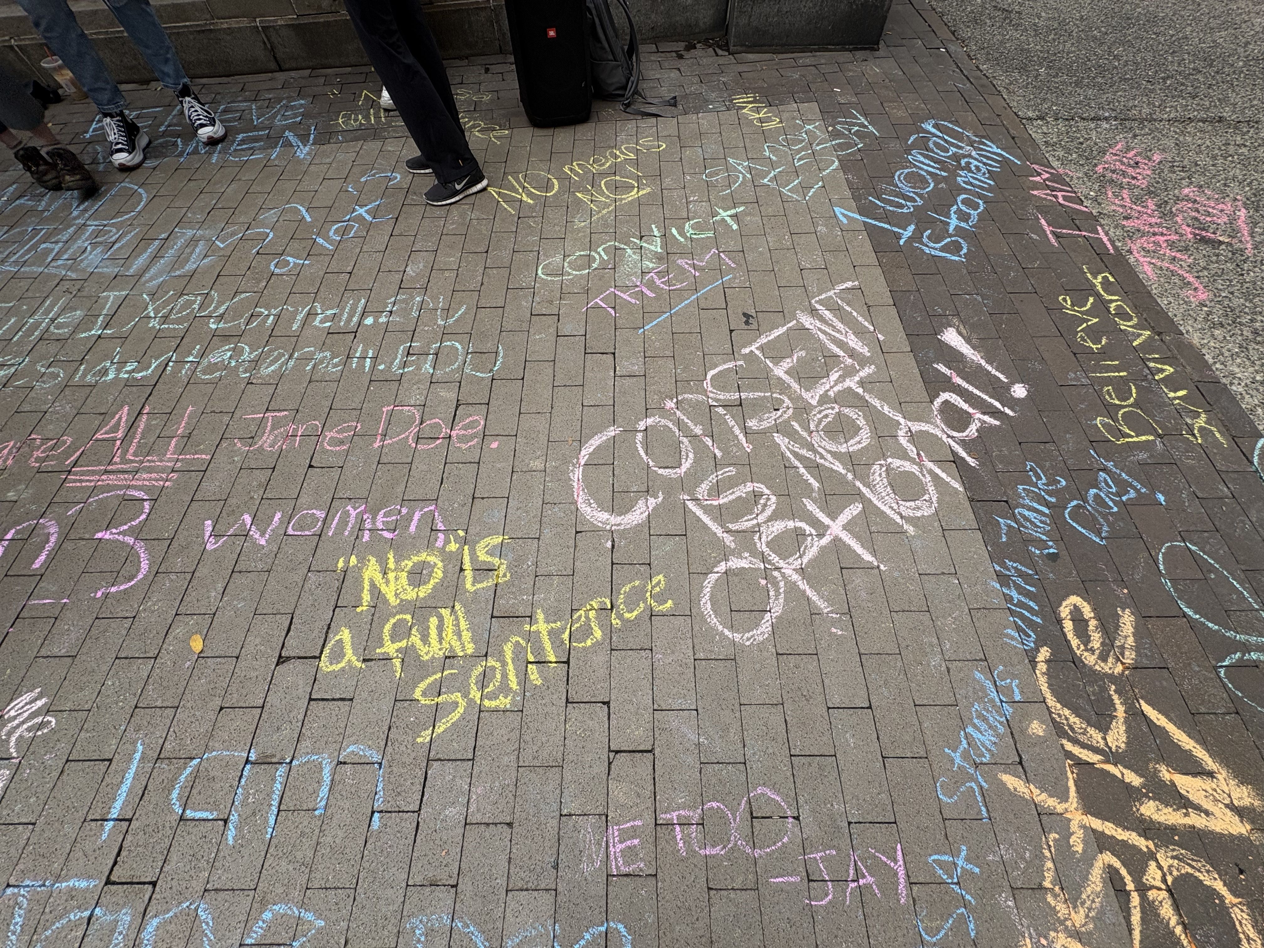 Philly protesters rally for sexual assault survivors as the Cornell rape case receives national attention
