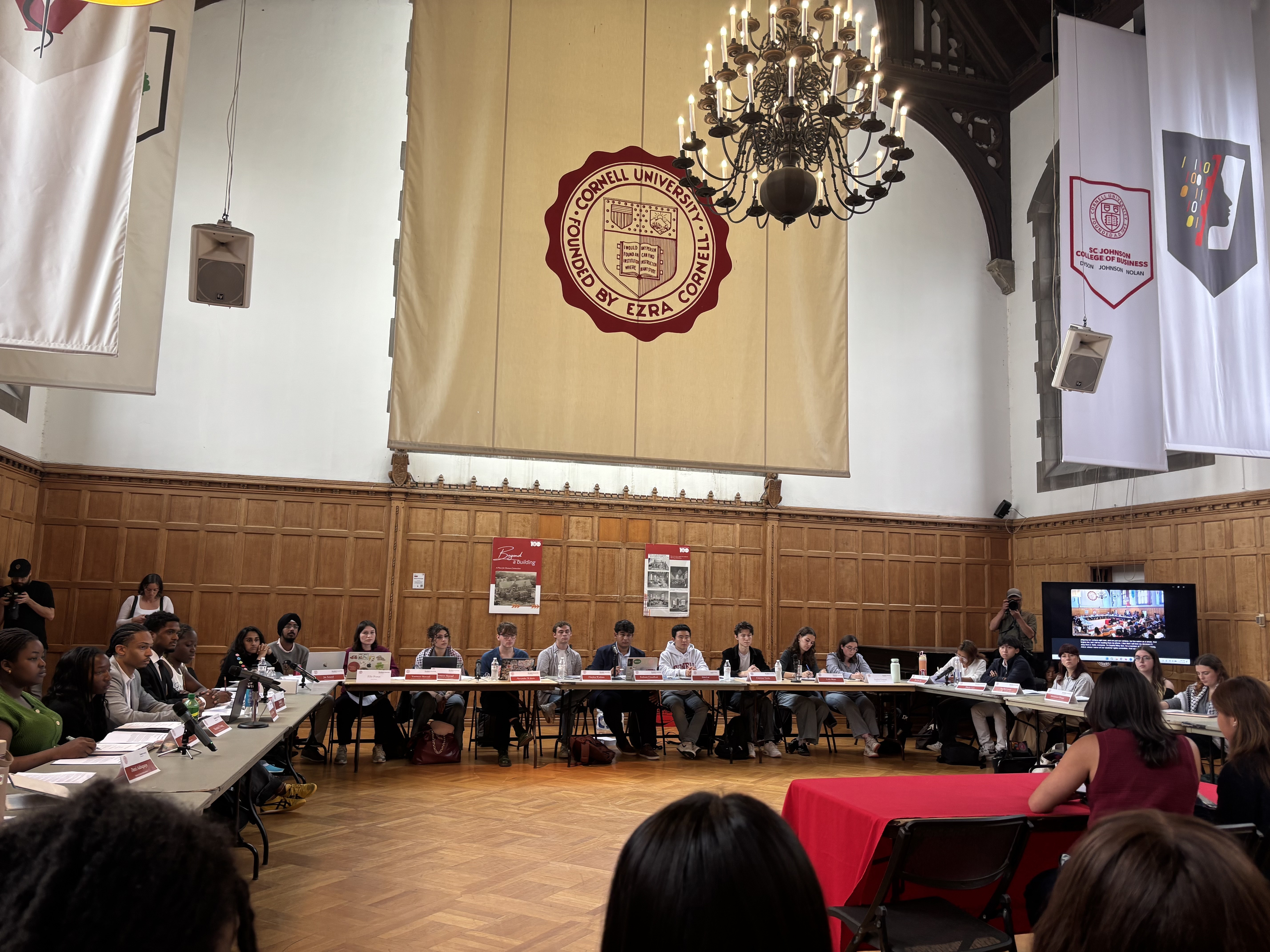 Cornell students call for change at fiery public meeting