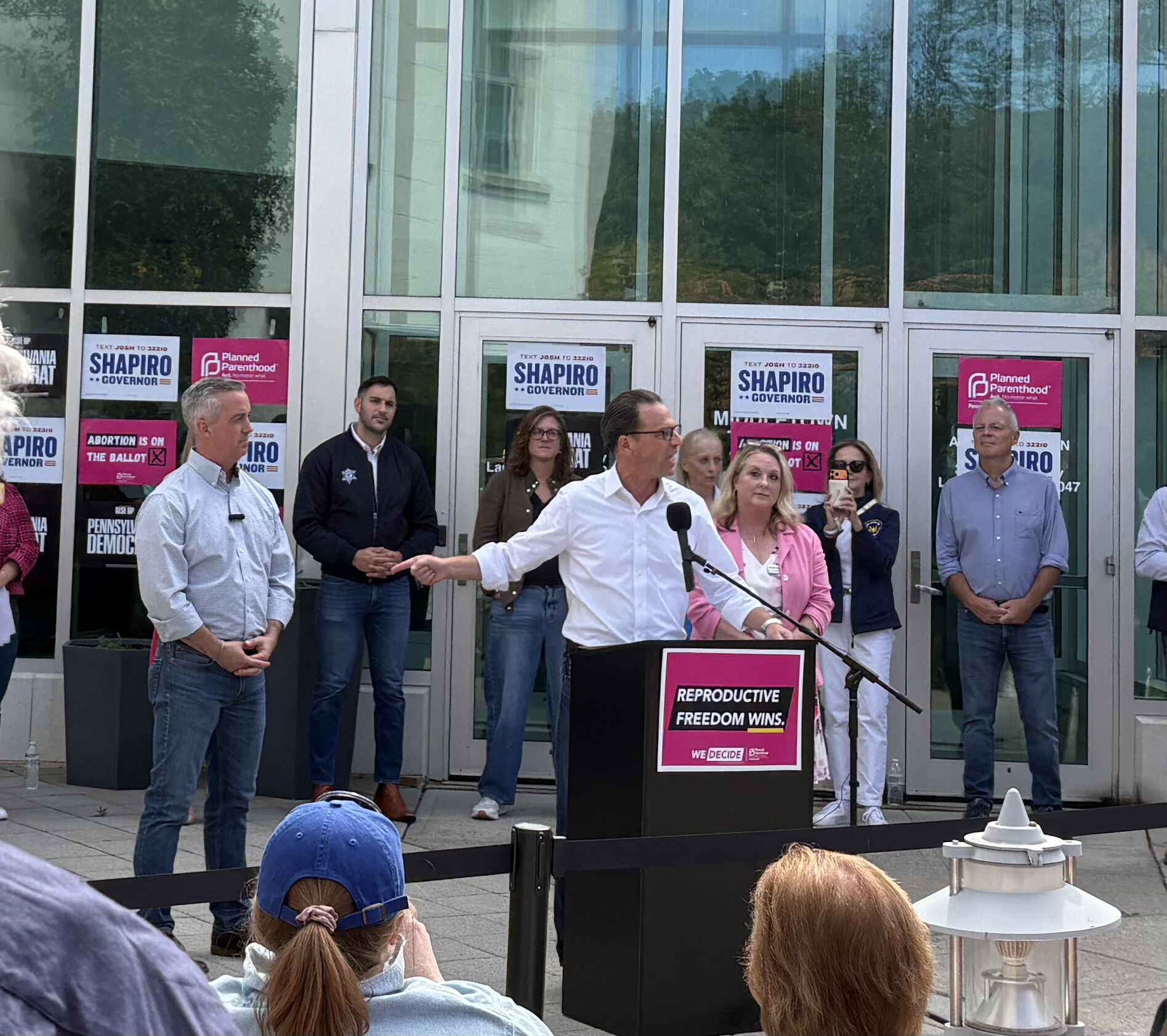 Josh Shapiro campaigned in Bucks County for Democrats in key races: ‘You’ve got a lot of power’