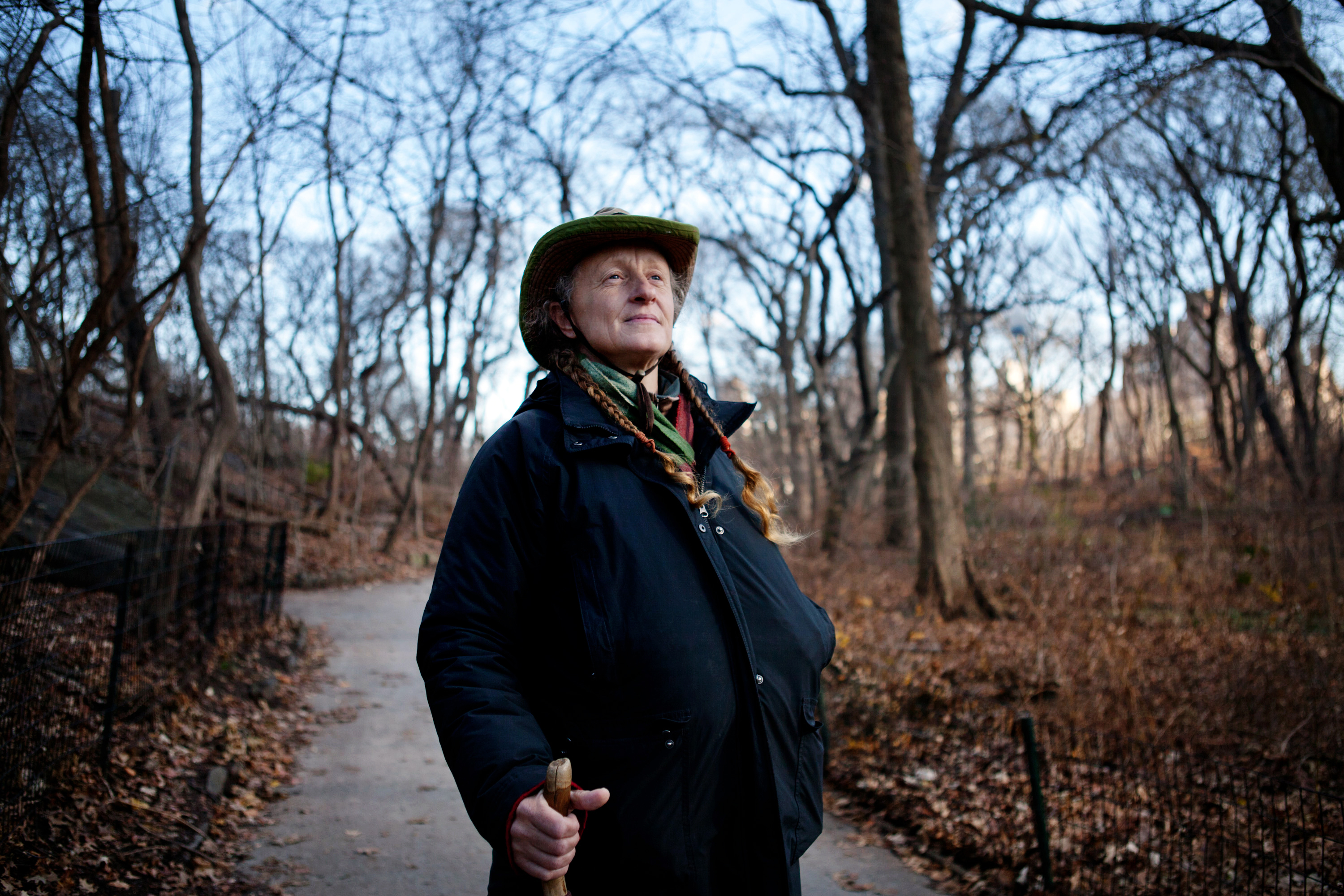 Central Park was her home and her studio. She was killed there.
