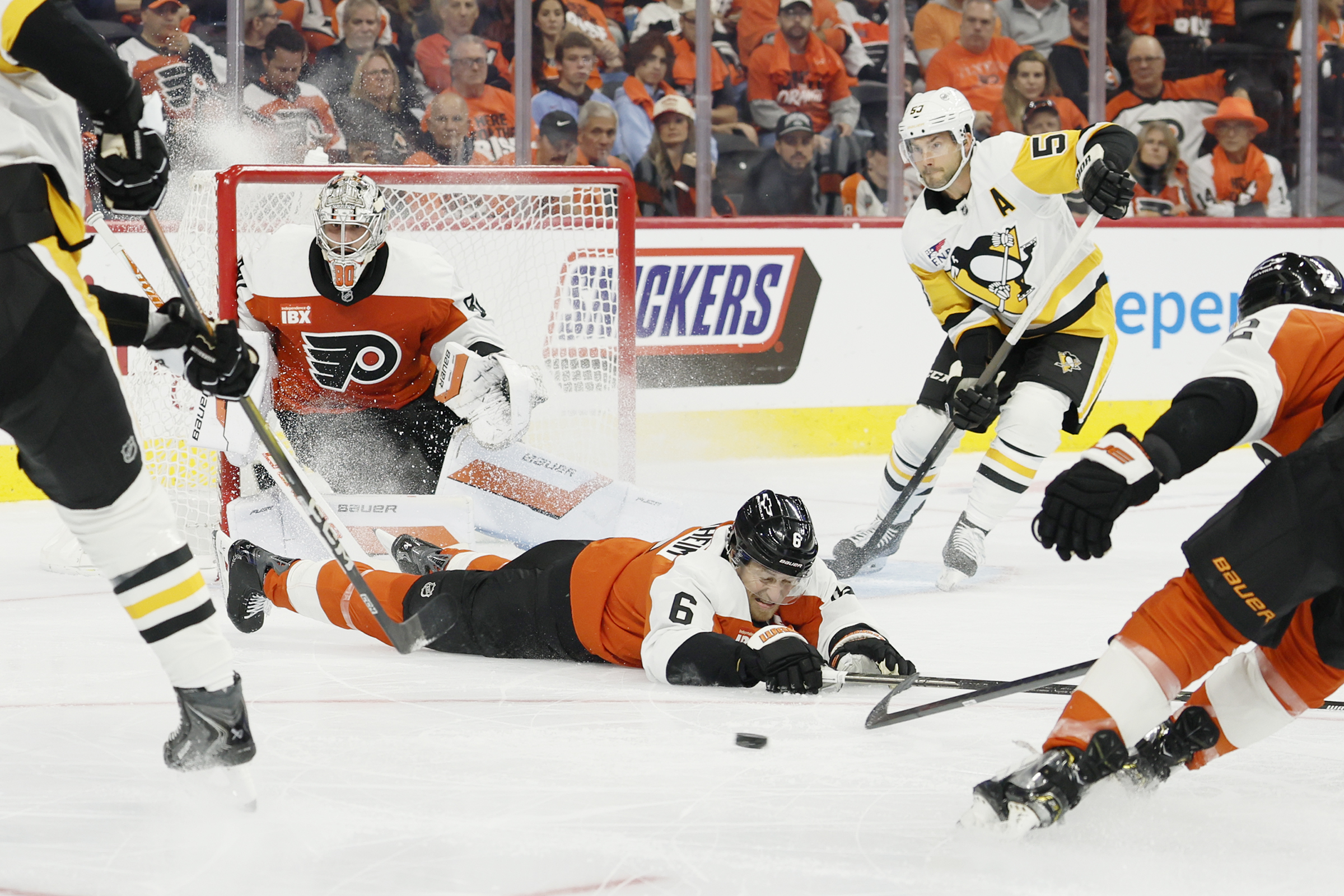 Rick Tocchet switches up Flyers’ lines again ahead of visit from defending Stanley Cup champs