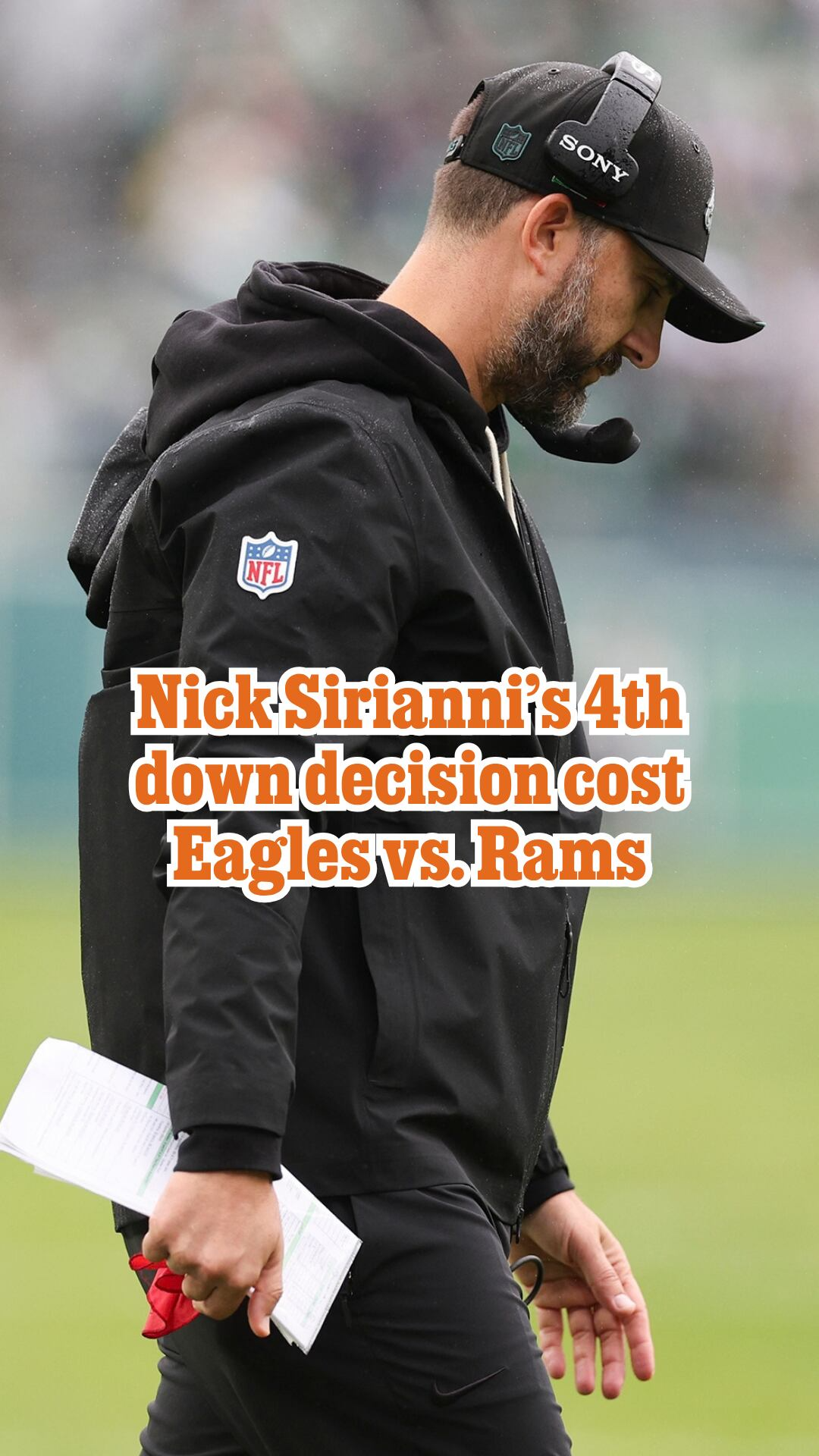 Nick Sirianni's 4th down decision cost Eagles vs. Rams
